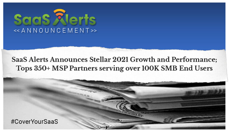 saas alerts stellar growth press release header