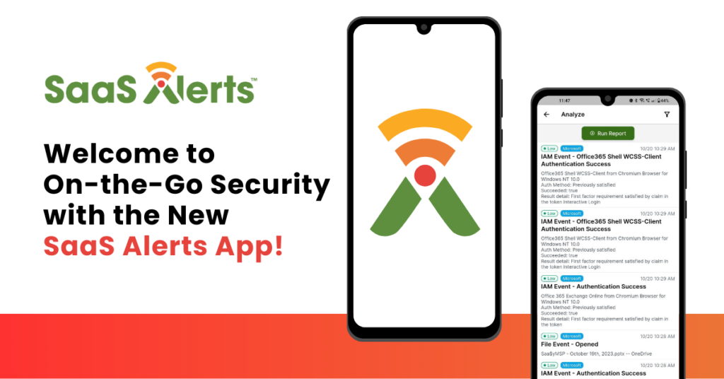 SaaS Alerts mobile app is now available