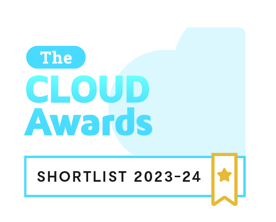 cloud awards shortlist 2023-24 badge